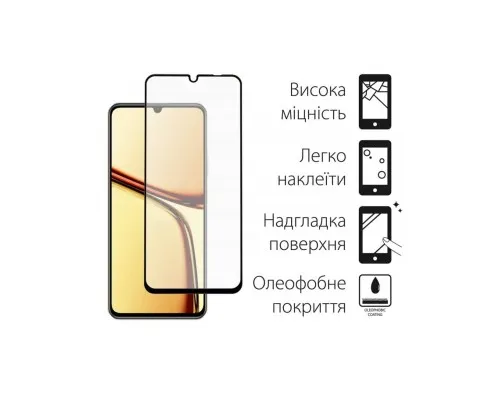 Скло захисне Dengos Realme C61 2pcs (DG-TG2P-57)