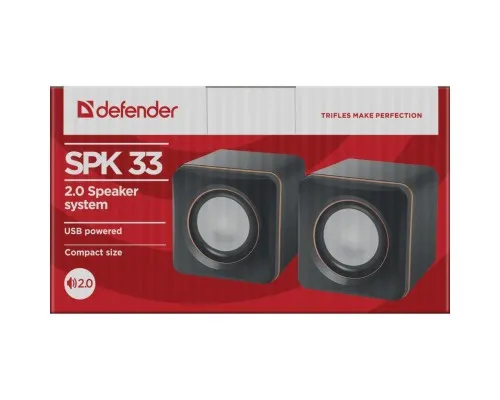 Акустическая система Defender SPK 33 Black (65633)