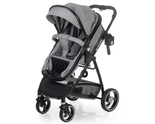 Коляска BabyHit Winger Light Grey трансформер (73556)