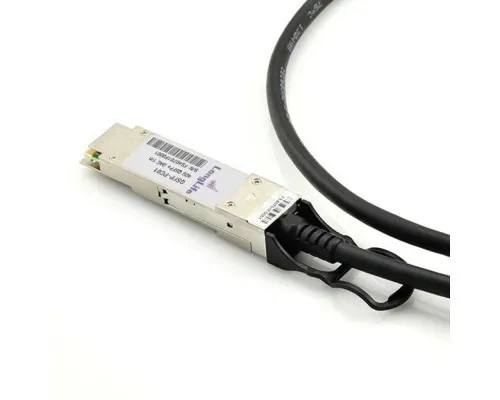 Оптичний патчкорд Alistar QSFP to QSFP 40G Directly-attached Copper Cable 2M (DAC-QSFP-40G-2M)