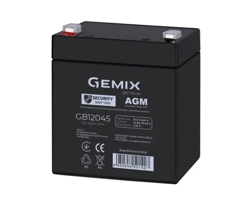 Батарея до ДБЖ Gemix GB 12В 4.5 Ач (GB12045)