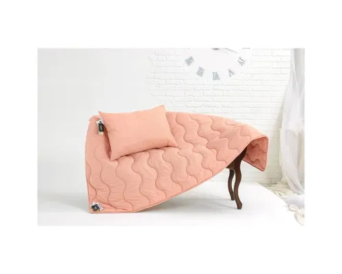 Ковдра MirSon антиалергенна Eco-Soft всесезонна №1733 Eco Light Coral 200x220 см (2200003710250)