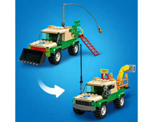Конструктор LEGO City Missions Миссии спасения диких животных 246 деталей (60353)