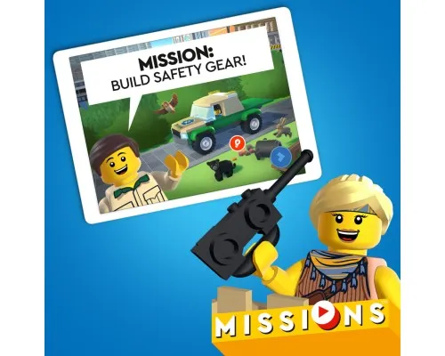 Конструктор LEGO City Missions Миссии спасения диких животных 246 деталей (60353)