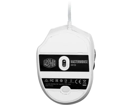 Мышка CoolerMaster MM720 USB Glossy White (MM-720-WWOL2)