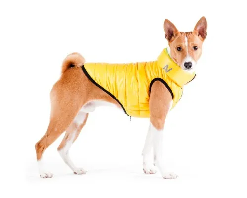 Курточка для животных Airy Vest двусторонняя M 50 желто-салатовая (1628)