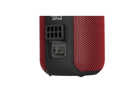 Акустична система 2E SoundXPod TWS MP3 Wireless Waterproof Red (2E-BSSXPWRD)