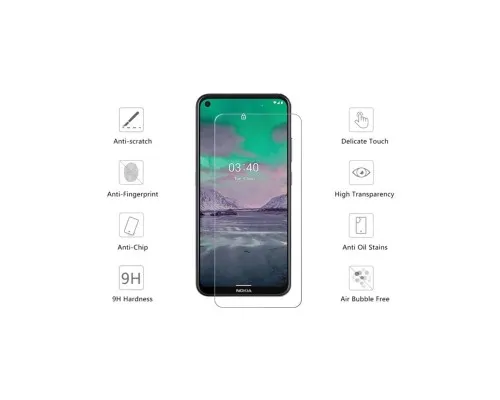 Скло захисне Drobak Nokia 3.4 (232373)