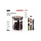 Ємність для сипучих продуктів Ardesto Fresh скло, пластик 500 мл (AR1305SF)
