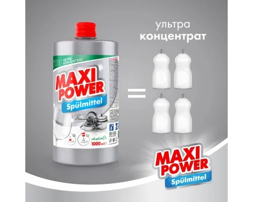 Засіб для ручного миття посуду Maxi Power Платинум запаска 1000 мл (4823098408475)