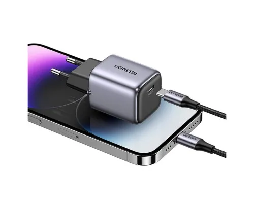 Зарядний пристрій Ugreen 20W USB C PD Nexode mini Charger CD318 (90664)