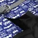 Шлея для собак WAUDOG Clothes з QR паспортом Бетмен біло-блакитний S1 (1011-4001)