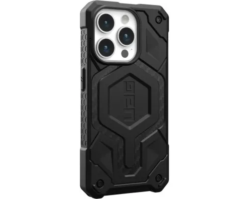 Чехол для мобильного телефона UAG Apple iPhone 15 Pro Max Monarch Pro Magsafe, Carbon Fiber (114222114242)