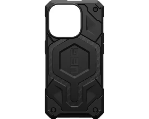 Чехол для мобильного телефона UAG Apple iPhone 15 Pro Max Monarch Pro Magsafe, Carbon Fiber (114222114242)