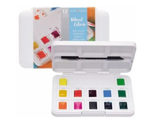 Акварельні фарби Royal Talens Van Gogh Pocket box Vibrant Colours 12 кольорів (8712079422820)