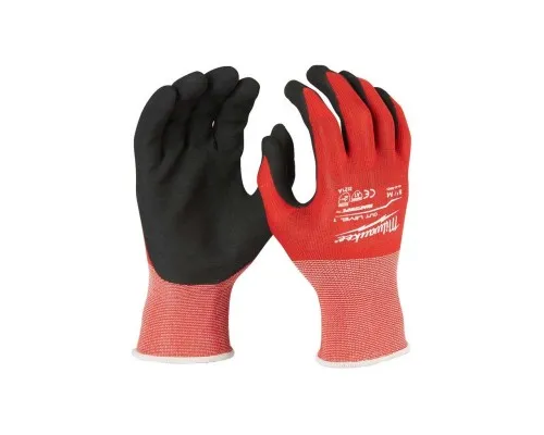 Захисні рукавички Milwaukee з опором порізам 1 рівня, 8/M, 12 пар (4932471614)