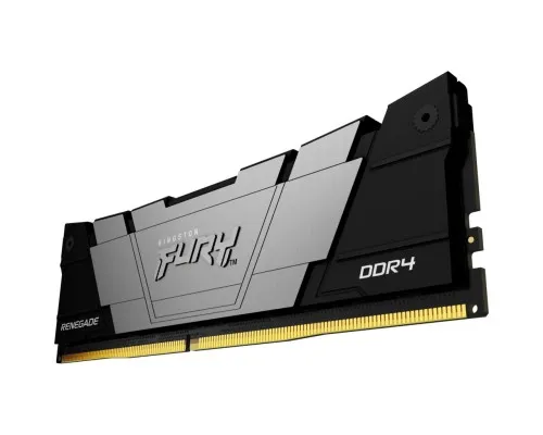 Модуль пам'яті для комп'ютера DDR4 8GB 3200 MHz Renegade Black Kingston Fury (ex.HyperX) (KF432C16RB2/8)