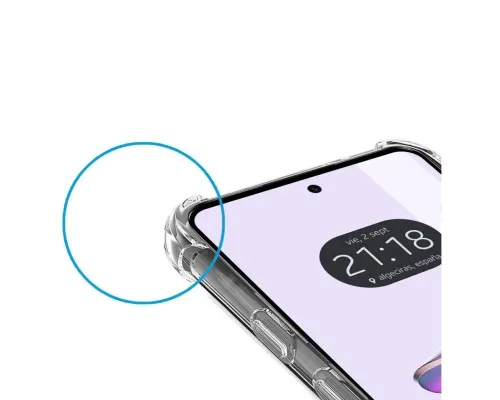 Чехол для мобильного телефона BeCover Anti-Shock Motorola Moto G84 Clear (710611)