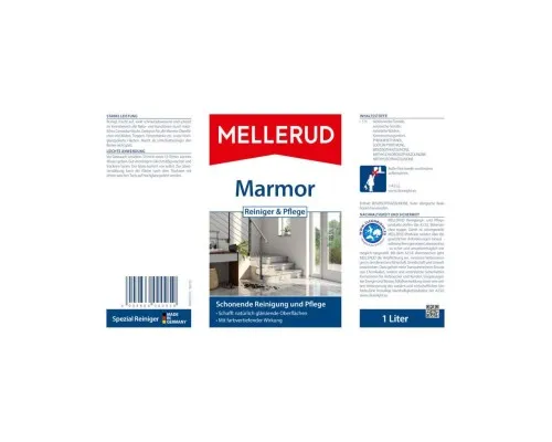 Засіб для миття підлоги Mellerud Для чищення та догляду за мармуром 1 л (4004666000950)