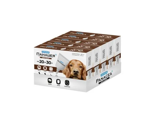 Капли для животных SUPERIUM Панацея Противоразитарные для собак 20-30 кг (9144)