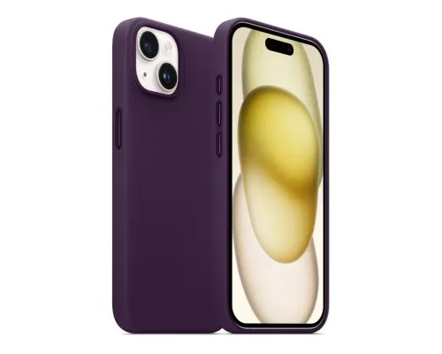 Чехол для мобильного телефона Armorstandart FAKE Leather Case Apple iPhone 15 Plus Deep Purple (ARM76296)