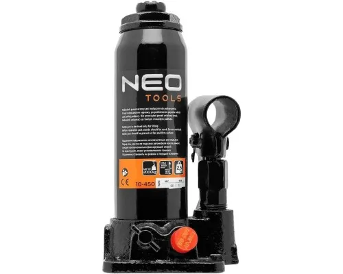 Домкрат Neo Tools гідравлічний пляшковий 2т, 181-345мм (10-450)
