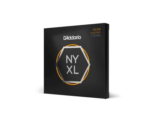 Струни для гітари D'Addario NYXL Regular Light 7-String (10-59) (NYXL1059)