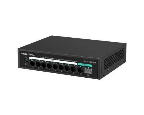 Комутатор мережевий Ruijie Networks RG-ES110GS-P-L