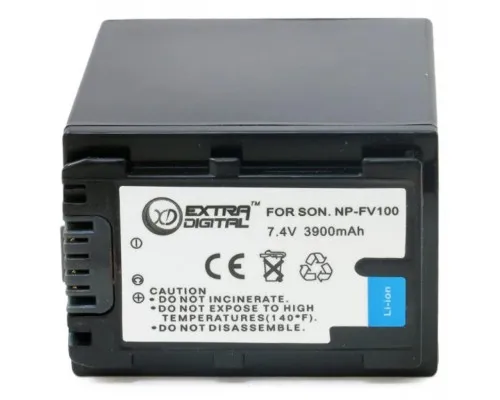Акумулятор до фото/відео Extradigital Sony NP-FV100 (BDS2674 / DV00DV1271)