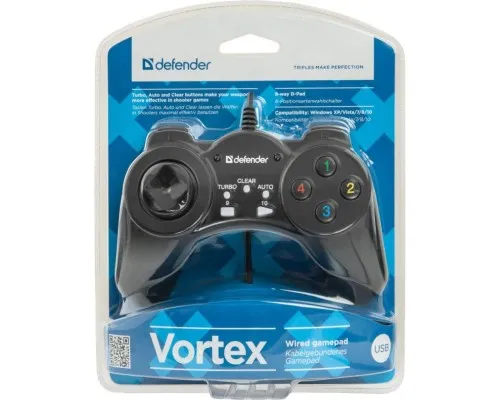 Геймпад Defender Vortex USB (64249)