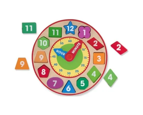 Розвиваюча іграшка Melissa&Doug Годинник-сортер (MD18593)