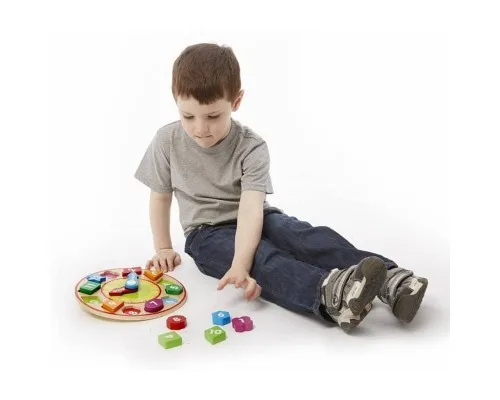 Розвиваюча іграшка Melissa&Doug Годинник-сортер (MD18593)
