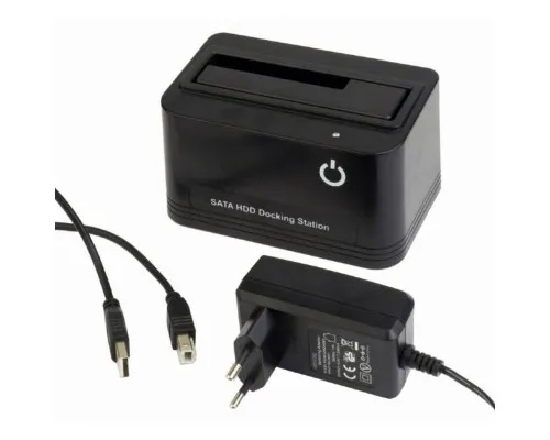 Док-станція для накопичувачів Gembird 2.5\3.5 SATA HDD, USB 2.0 (HD32-U2S-5)