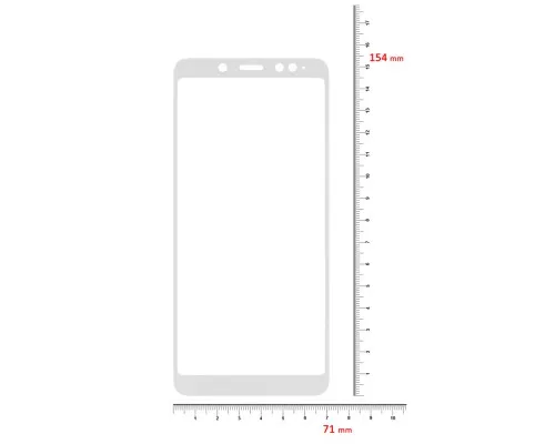 Стекло защитное BeCover Xiaomi Redmi Note 5 Pro White (702228) (702228)