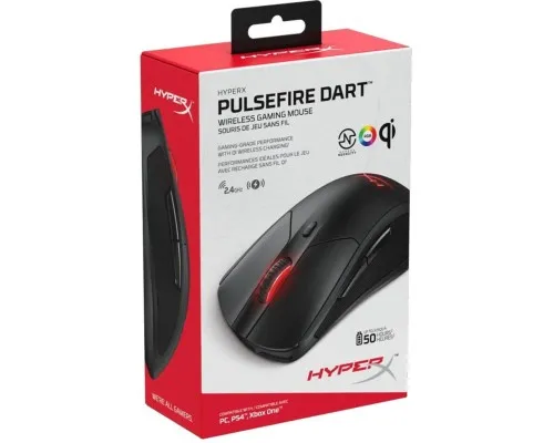 Мишка HyperX Pulsefire Dart Wireless Gaming Black (4P5Q4AA)