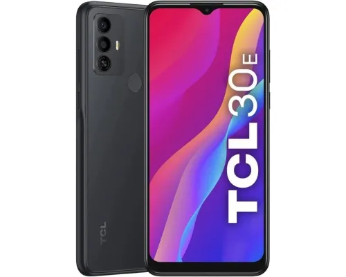 Мобильный телефон TCL 30E (6127I) 3/64GB Space Gray (6127I-2ALCUA12)