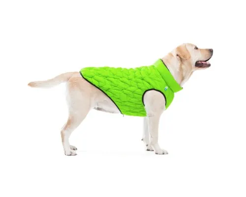 Курточка для животных Collar AiryVest UNI двусторонняя L 55 салатово-черная (2570)