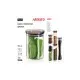 Ємність для сипучих продуктів Ardesto Fresh скло, пластик 700 мл (AR1307SF)