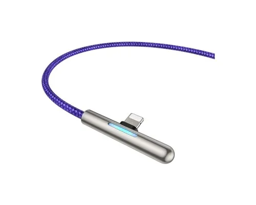 Дата кабель USB 3.1 AM to Lightning 1.0m CAL7C 1.5A 90 Purple Baseus (CAL7C-A05)