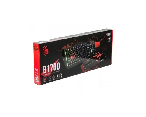 Комплект A4Tech Bloody B1700 USB Black (4711421980401)