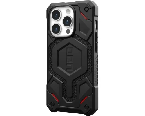 Чохол до мобільного телефона UAG Apple iPhone 15 Pro Max Monarch Pro Magsafe, Kevlar Black (114222113940)