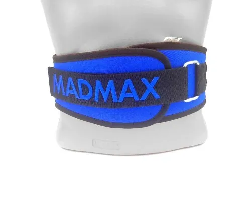 Атлетический пояс MadMax MFB-421 Simply the Best неопреновий Black M (MFB-421-BLU_M)