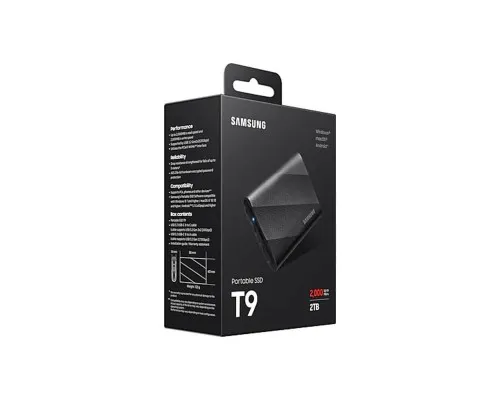 Накопичувач SSD USB 3.2 2TB T9 Samsung (MU-PG2T0B/EU)