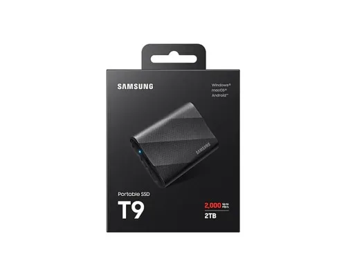 Накопичувач SSD USB 3.2 2TB T9 Samsung (MU-PG2T0B/EU)