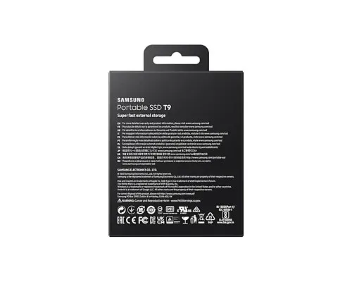 Накопичувач SSD USB 3.2 2TB T9 Samsung (MU-PG2T0B/EU)