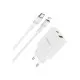 Зарядное устройство BOROFONE BA56A Lavida PD20W+QC3.0 charger (Type-C to Lightning) White (BA56ACLW)