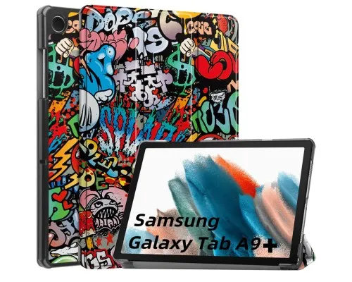 Чехол для планшета BeCover Smart Case Samsung Tab A9 Plus SM-X210/SM-X215/SM-X216 11.0 Graffiti (710314)