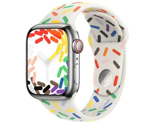 Ремешок для смарт-часов Apple 41mm Pride Edition Sport Band - M/L (MRTM3ZM/A)