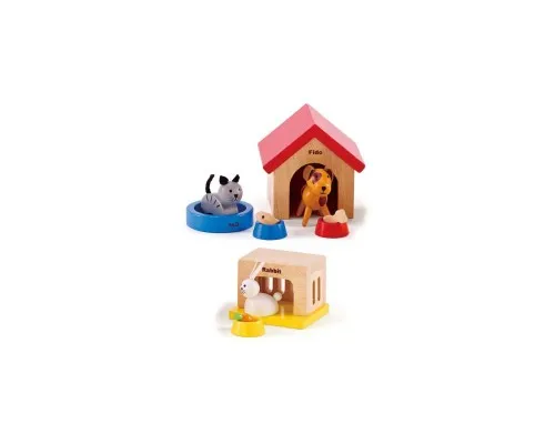 Игровой набор Hape деревянный Домашние животные (E3455)