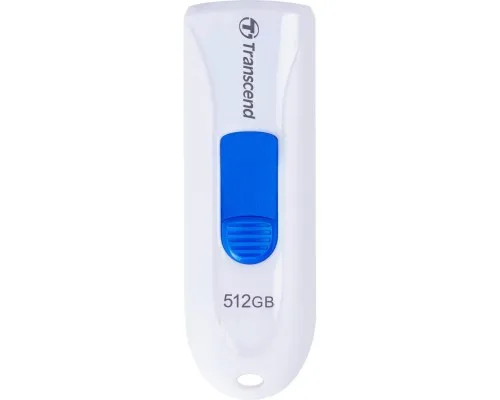 USB флеш накопитель Transcend 512GB JetFlash 790 White USB 3.1 (TS512GJF790W)